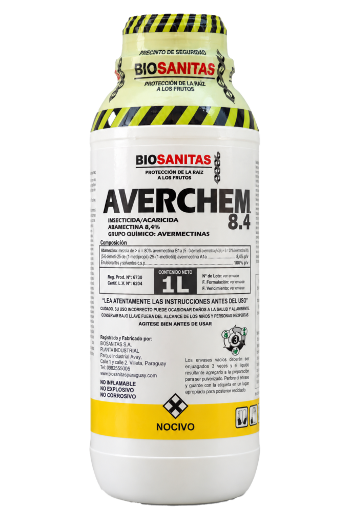 Envase de AVERCHEM 8.4 SC