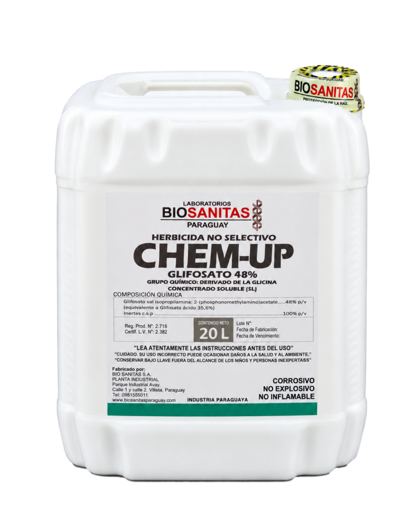 Envase de CHEM-UP