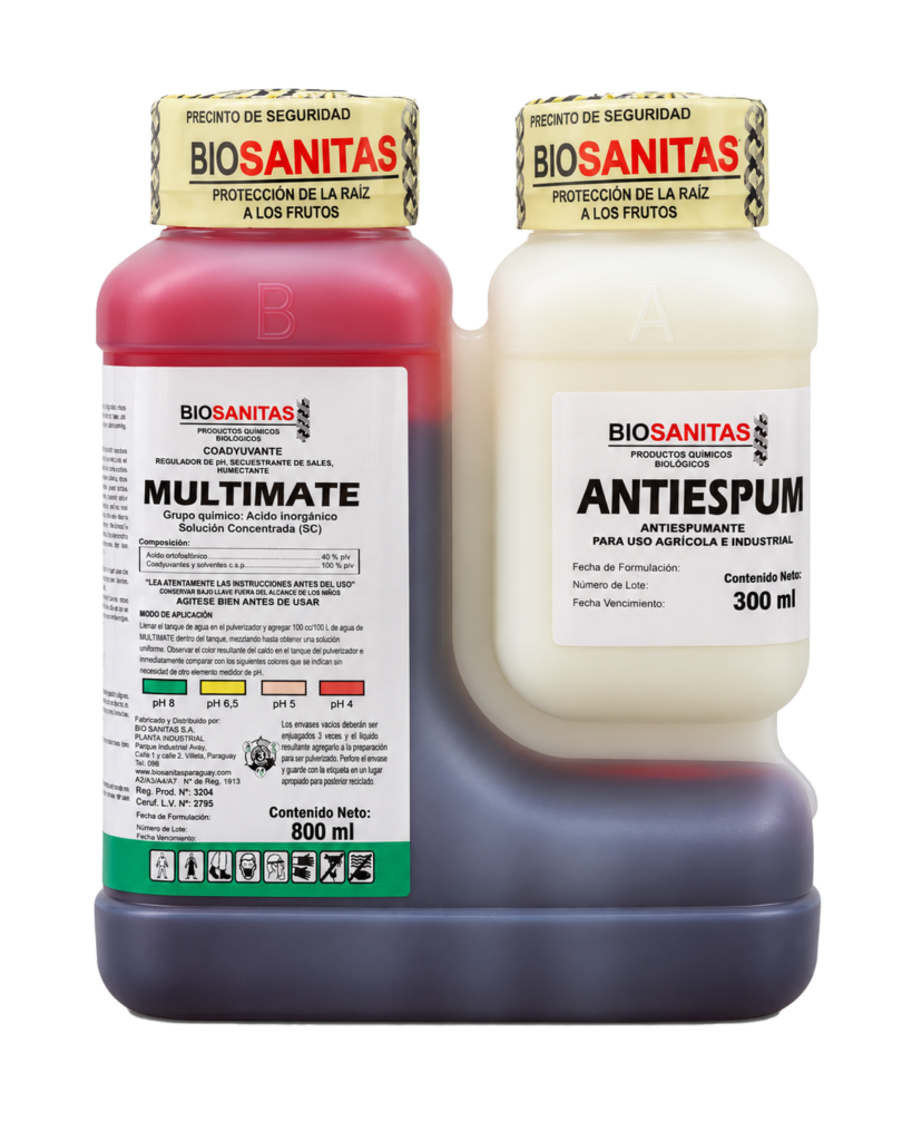 Envase de MULTIMATE