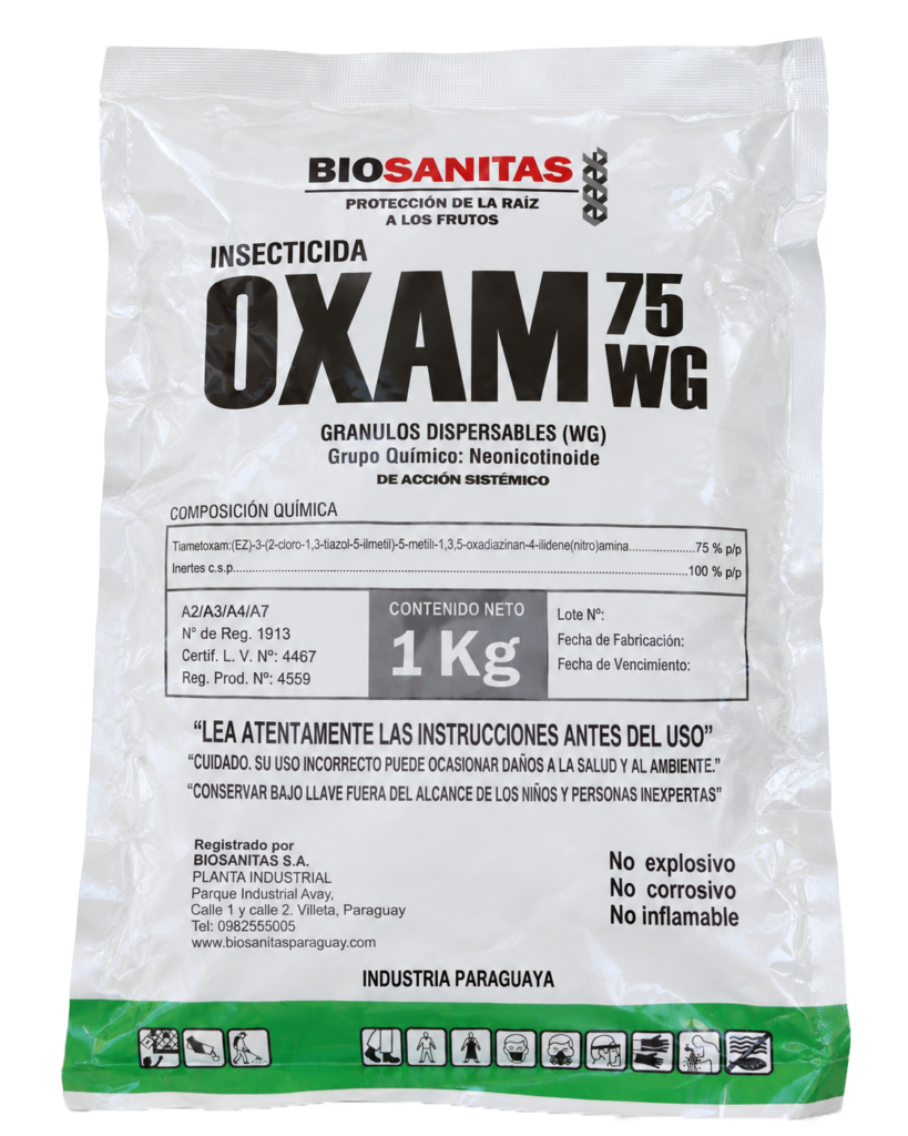Envase de OXAM 75% WG