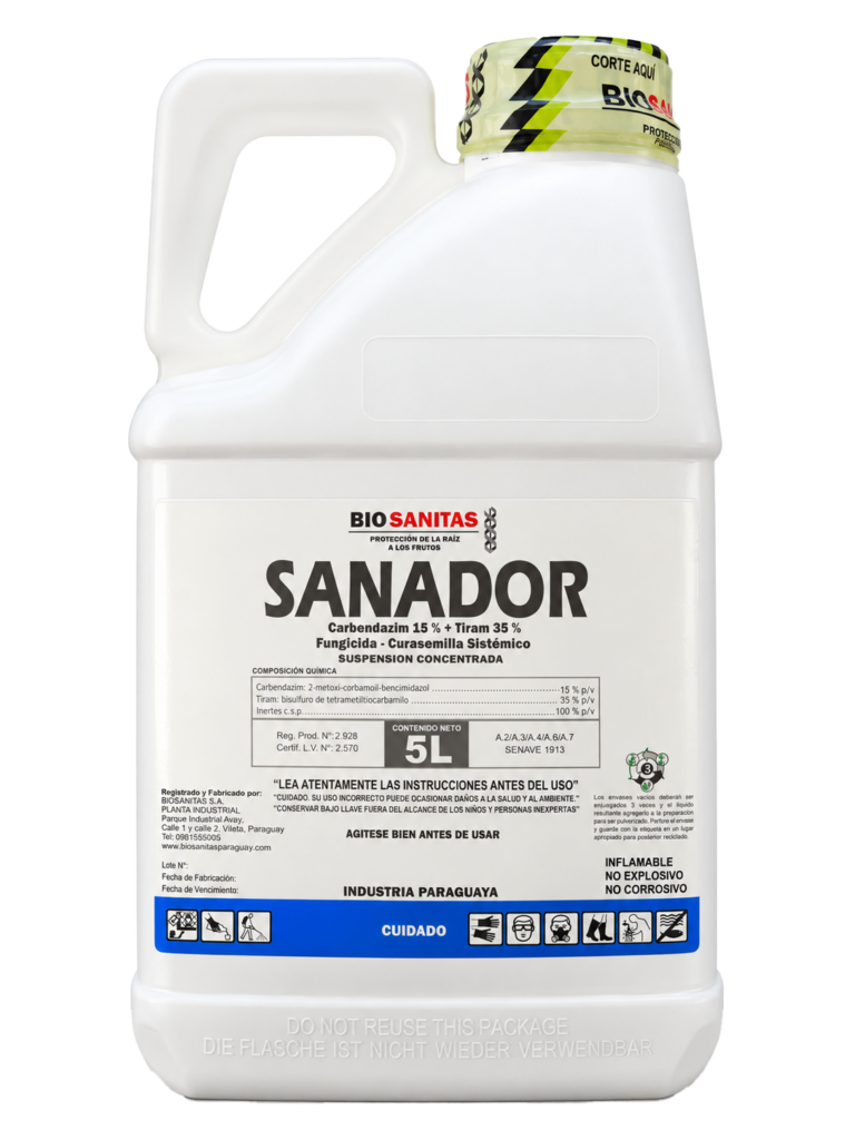 Envase de SANADOR