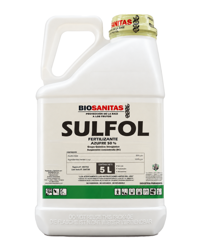 Envase de SULFOL