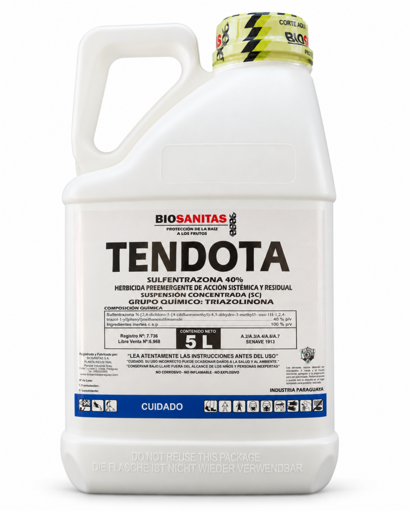 Envase de TENDOTA