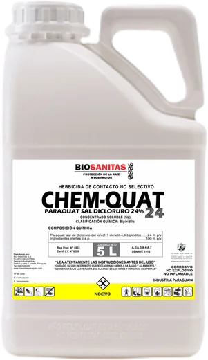 Envase de CHEM QUAT 24