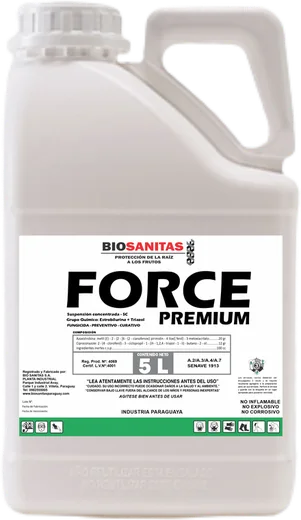 Envase de FORCE PREMIUM